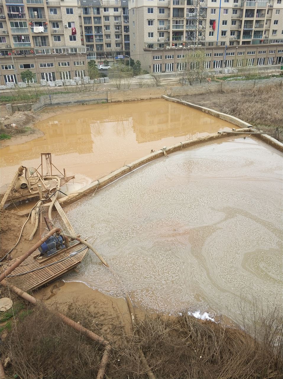 都安沉淀池淤泥清理-厂区废水池淤泥清淤