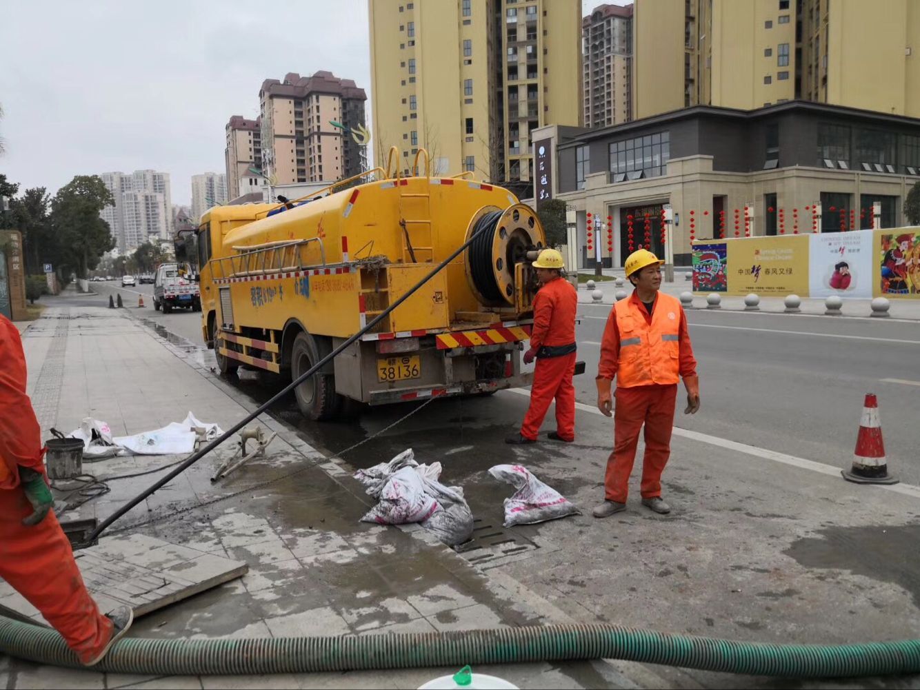 都安排污管道清淤-管道清洗